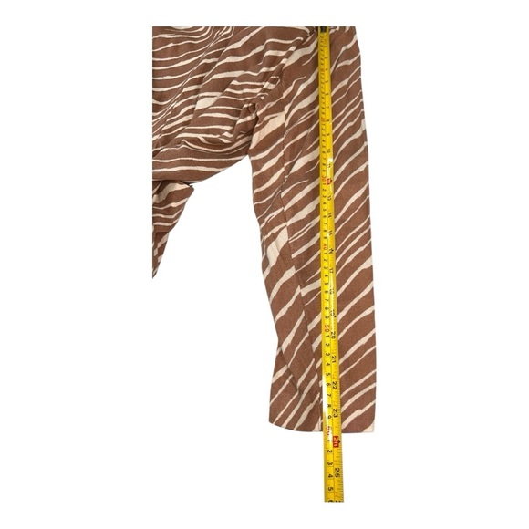 A New Day Sz Med Blazer Brown & White Zebra Print - Picture 9 of 11